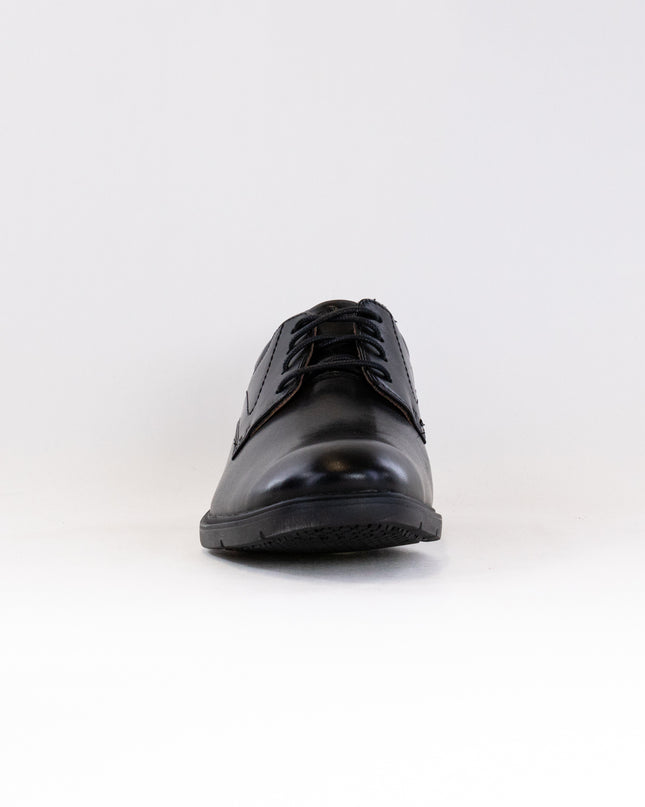 Clarks Eldredge Plain Toe Oxford (Men's) - Black Leather