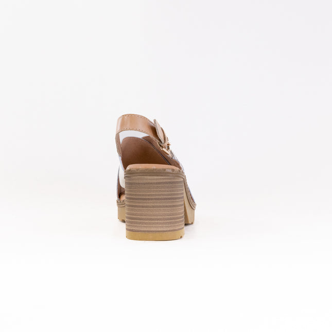 Pikolinos Canarias W8W-1870C1 (Women's) - Nata Leather