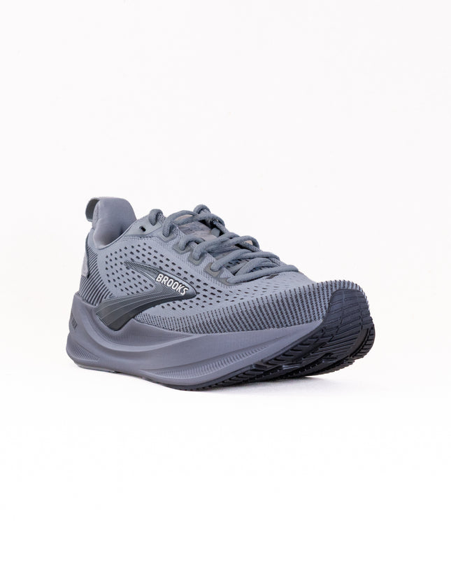 Brooks Ghost Max 4 (Men's) - Grey/Grey/Ebony