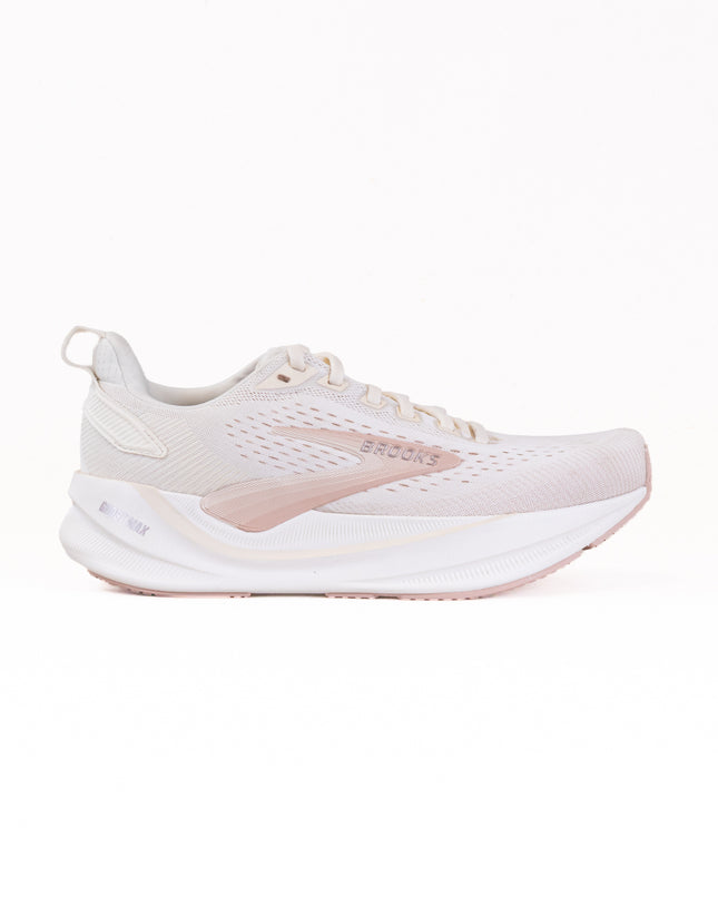 Brooks Ghost Max 4 (Women's) - Artic Wolf/Rose/Coconut