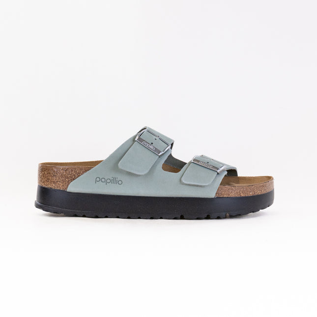 Birkenstock-Papillo Arizona Platform (Women's) - Pure Sage