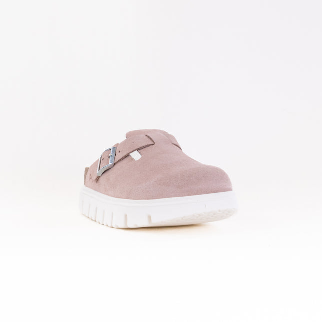 Birkenstock-Papillo Boston Chunky  (Women's) - Light Rose