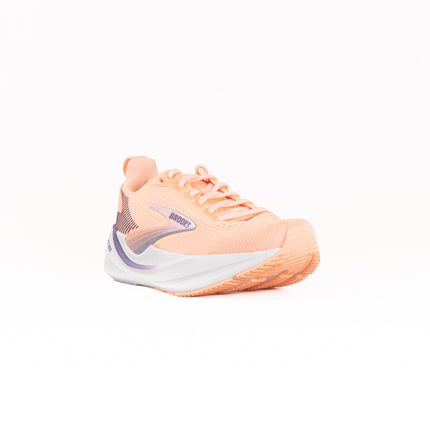 Brooks Ghost Max 4 (Women's) - Cyber Peach/Grape/Blue Wash