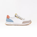 3.0 (US 5.5) / CREAM/AQUA/PEACH
