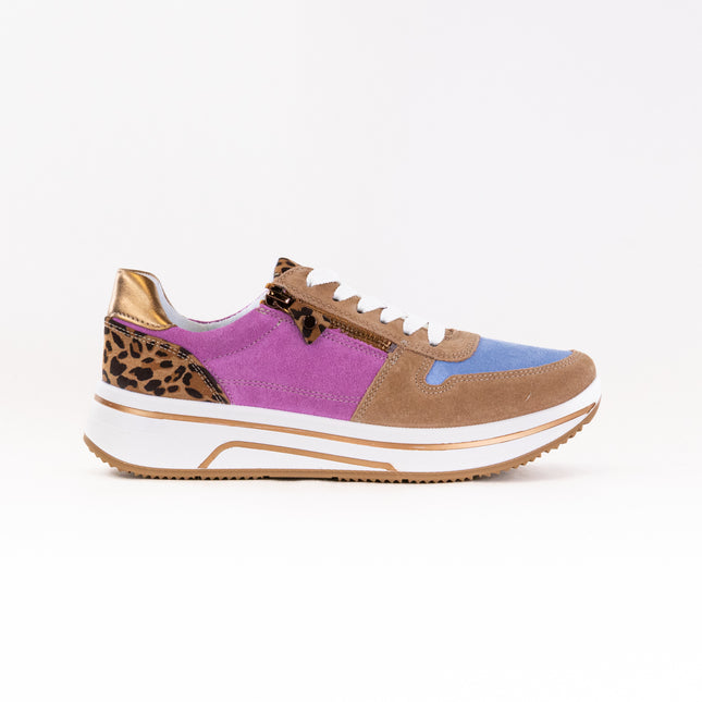Ara Oleanna (Women's) - Brown/Pink/Leopard