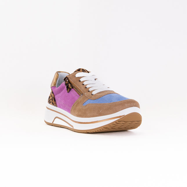 Ara Oleanna (Women's) - Brown/Pink/Leopard