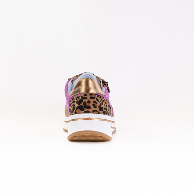 Ara Oleanna (Women's) - Brown/Pink/Leopard