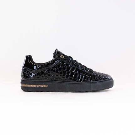 Birkenstock Bend Low (Women's) - Embossed Black Croc