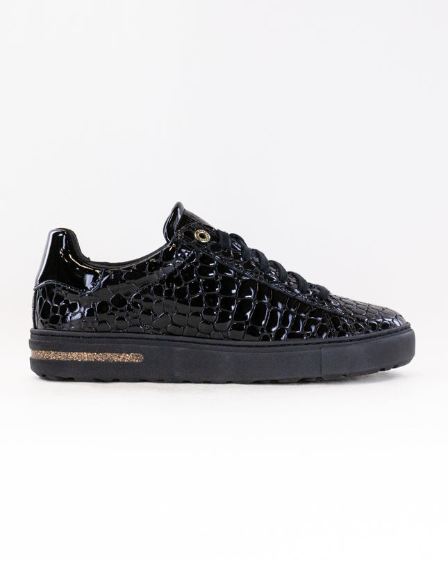 Birkenstock Bend Low (Women's) - Embossed Black Croc