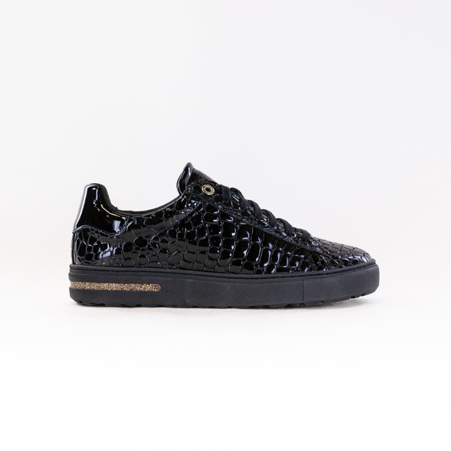 Birkenstock Bend Low (Women's) - Embossed Black Croc