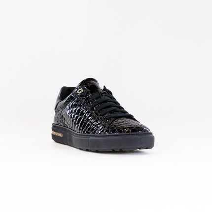 Birkenstock Bend Low (Women's) - Embossed Black Croc