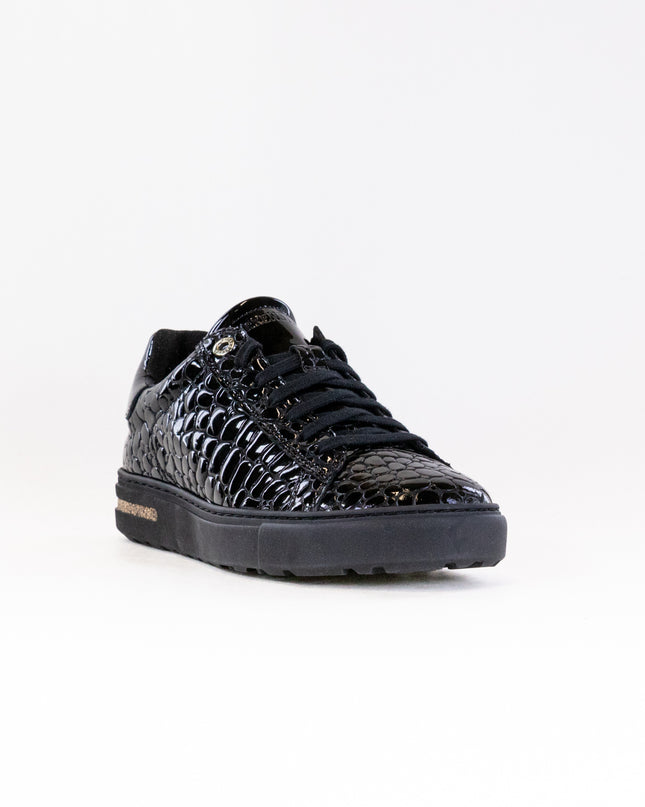 Birkenstock Bend Low (Women's) - Embossed Black Croc