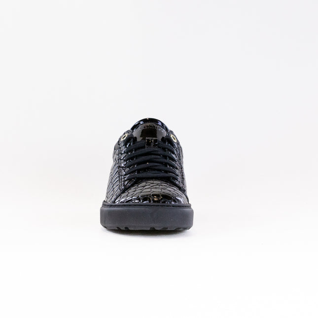 Birkenstock Bend Low (Women's) - Embossed Black Croc