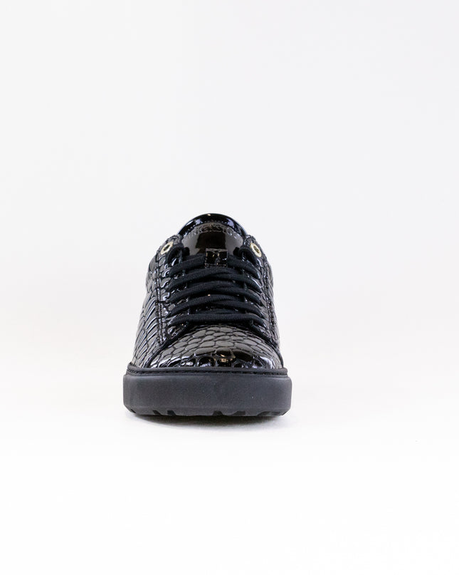 Birkenstock Bend Low (Women's) - Embossed Black Croc