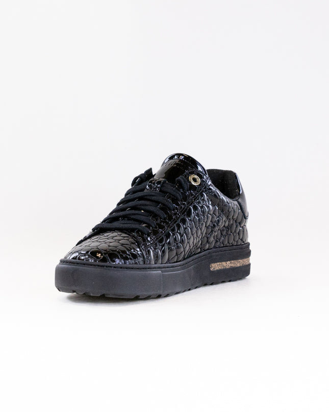 Birkenstock Bend Low (Women's) - Embossed Black Croc