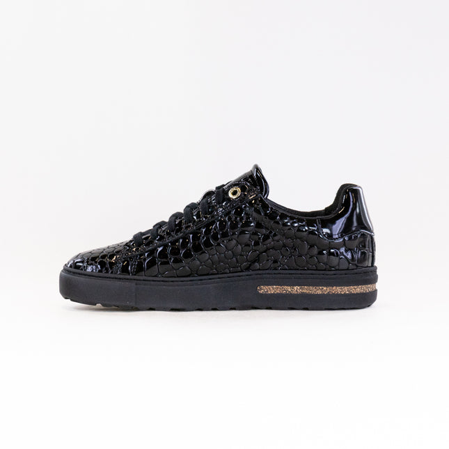 Birkenstock Bend Low (Women's) - Embossed Black Croc