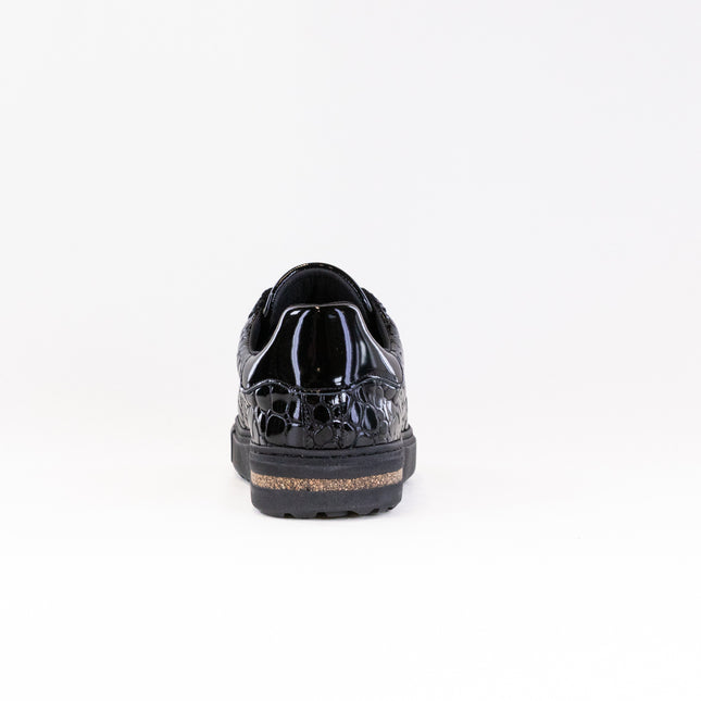 Birkenstock Bend Low (Women's) - Embossed Black Croc