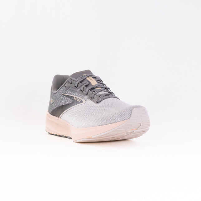 Brooks Launch 10 (Women's) - Grey/Crystal Grey/Pale Peach