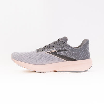 Brooks Launch 10 (Women's) - Grey/Crystal Grey/Pale Peach
