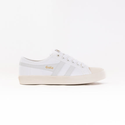 Gola Coaster (Women's) - Off White/Off White/Gold