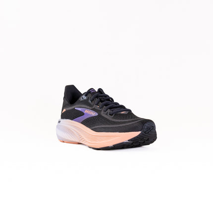 Brooks Ghost 18 (Women’s) - Black/Mulled Grape/Peach
