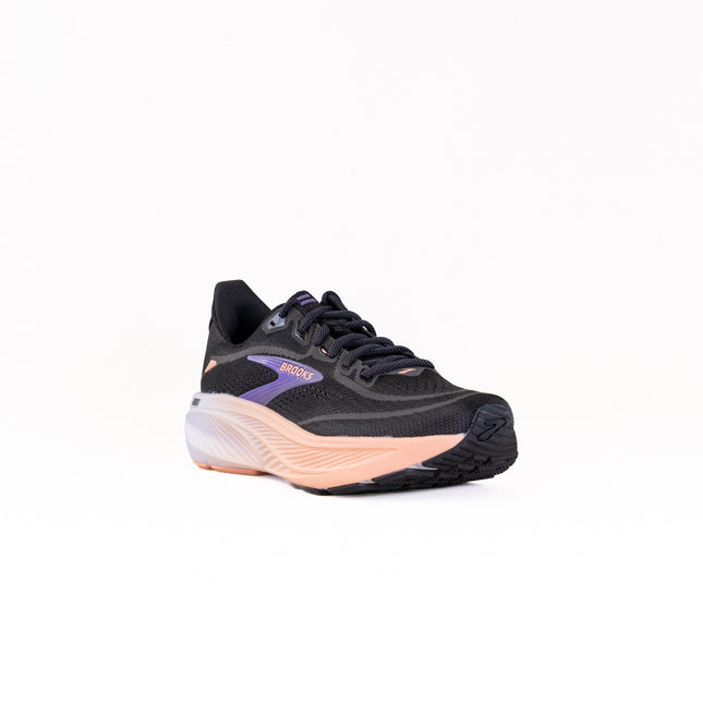 Brooks Ghost 18 (Women’s) - Black/Mulled Grape/Peach