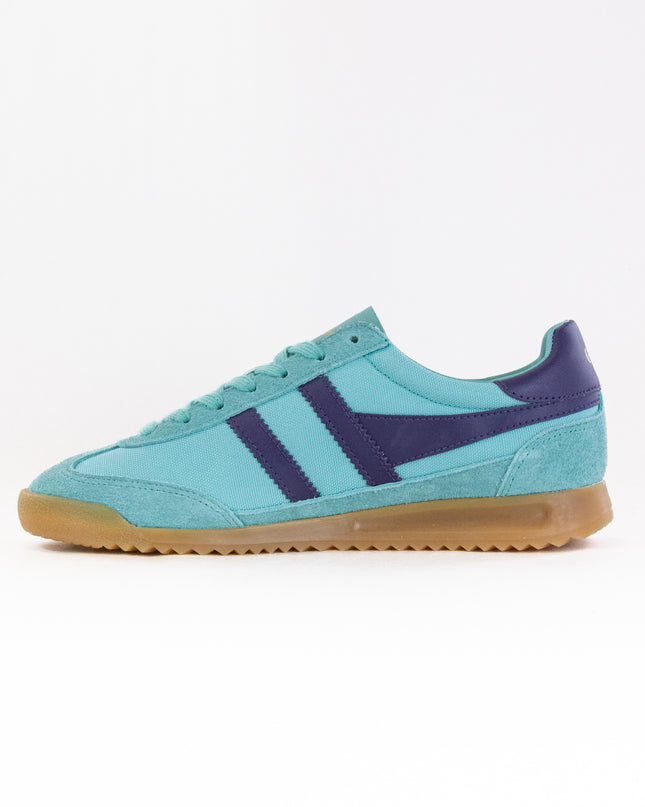 Gola Classics Tornado Zephyr Sneakers (Women's) - Sea Mist/Plum
