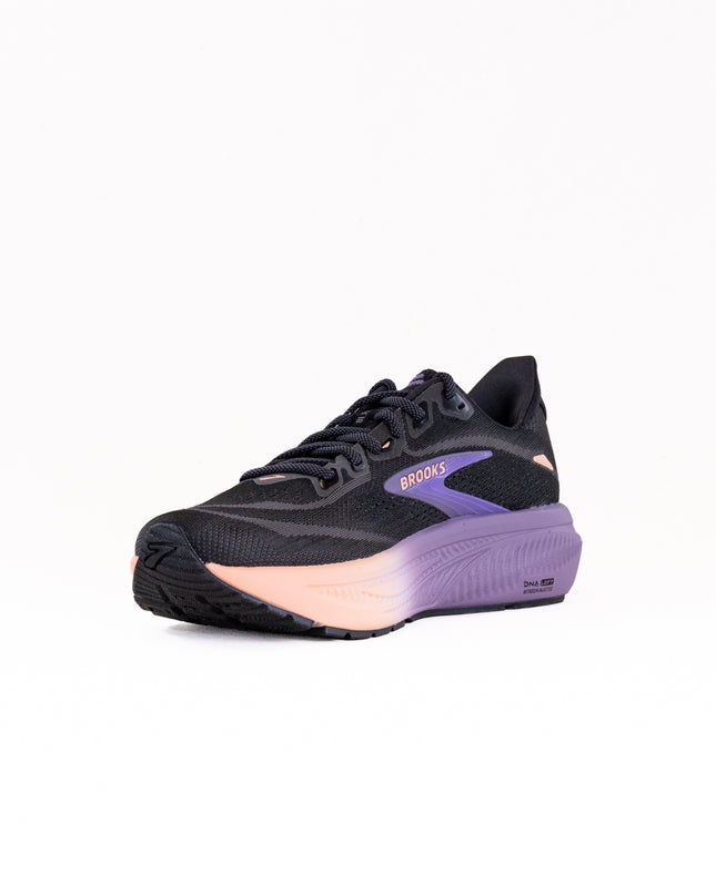 Brooks Ghost 18 (Women’s) - Black/Mulled Grape/Peach
