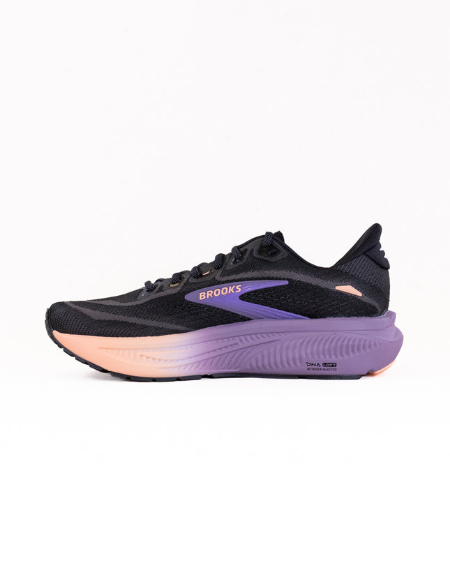 Brooks Ghost 18 (Women’s) - Black/Mulled Grape/Peach