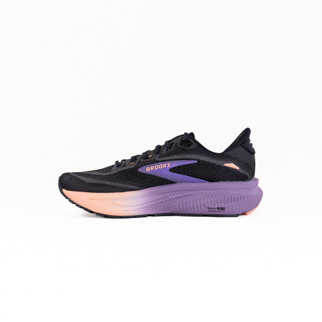 Brooks Ghost 18 (Women’s) - Black/Mulled Grape/Peach