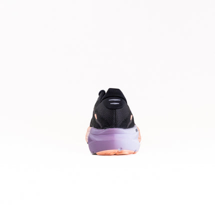 Brooks Ghost 18 (Women’s) - Black/Mulled Grape/Peach