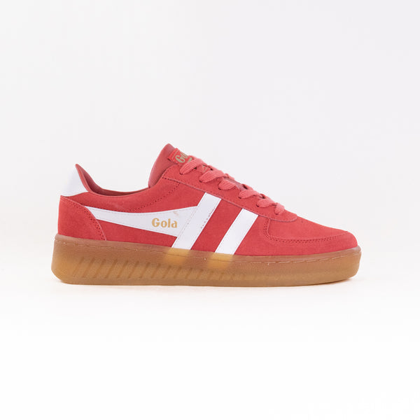 Gola Classics Grandslam Suede Sneakers (Women's) - Coral/Off White