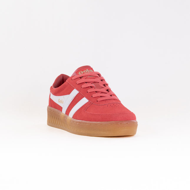 Gola Classics Grandslam Suede Sneakers (Women's) - Coral/Off White/Gum