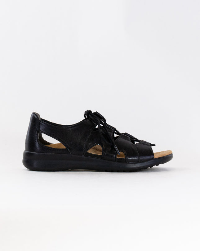 Ziera Barnett Sandal (Women's) - Black