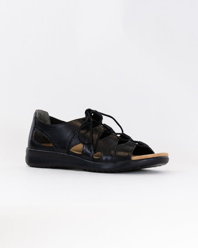 Ziera Barnett Sandal (Women's) - Black