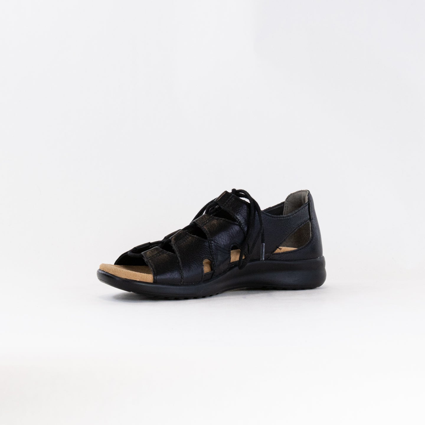 Ziera Barnett Sandal (Women's) - Black