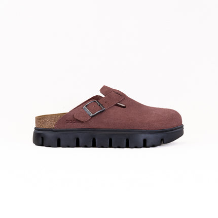 Birkenstock-Papillo Boston Chunky (Women's) - Pepper Suede