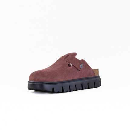 Birkenstock-Papillo Boston Chunky (Women's) - Pepper Suede
