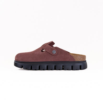 Birkenstock-Papillo Boston Chunky (Women's) - Pepper Suede