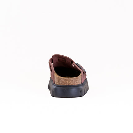Birkenstock-Papillo Boston Chunky (Women's) - Pepper Suede