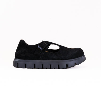 Birkenstock-Papillo Paris Chunky (Women's) - Black Suede