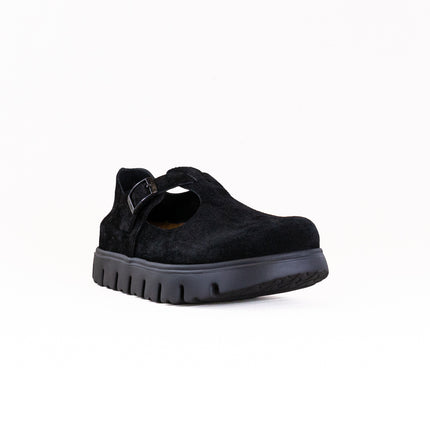 Birkenstock-Papillo Paris Chunky (Women's) - Black Suede