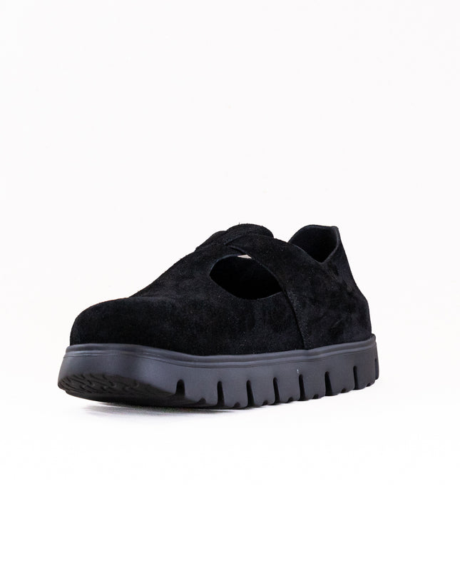 Birkenstock-Papillo Paris Chunky (Women's) - Black Suede