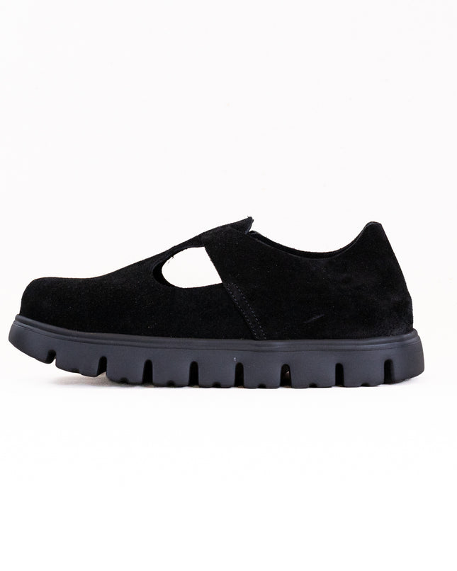 Birkenstock-Papillo Paris Chunky (Women's) - Black Suede