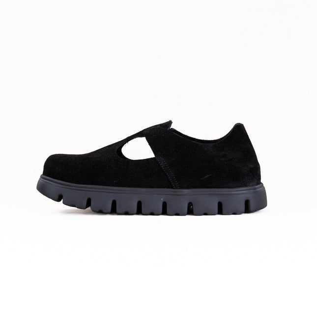 Birkenstock-Papillo Paris Chunky (Women's) - Black Suede