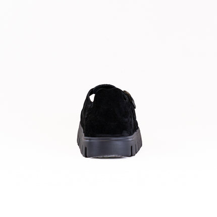 Birkenstock-Papillo Paris Chunky (Women's) - Black Suede