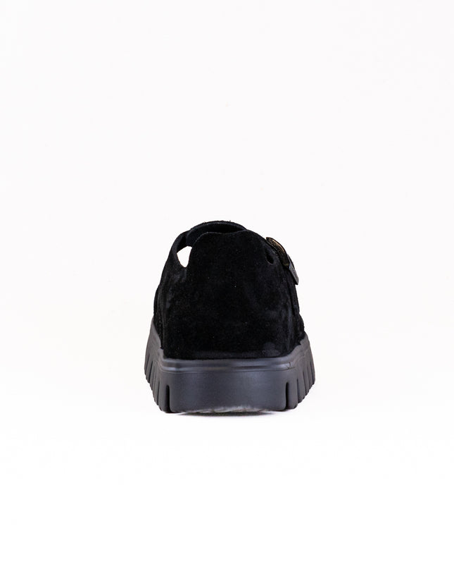 Birkenstock-Papillo Paris Chunky (Women's) - Black Suede