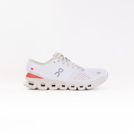 On Cloud X 4 (Women's) - Ivory/Salmon
