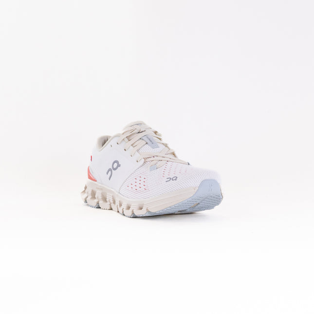 On Cloud X 4 (Women's) - Ivory/Salmon