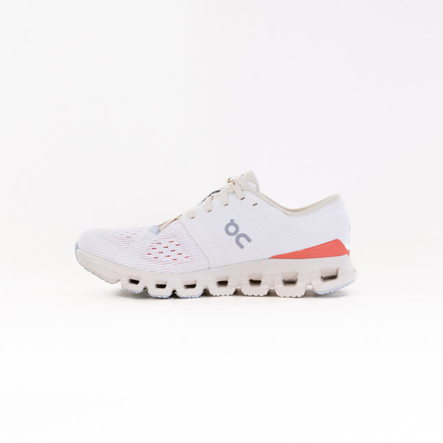 On Cloud X 4 (Women's) - Ivory/Salmon